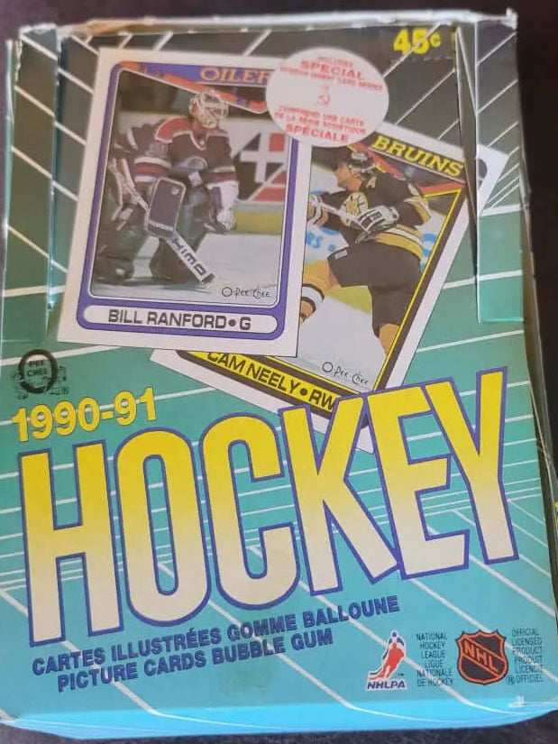 1990-91 Hockey Cards, In Original Box