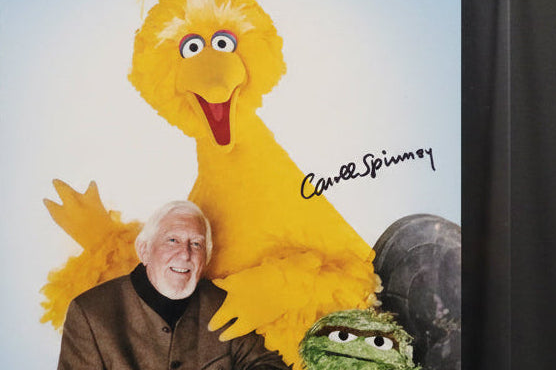 Fotografía autografiada de Caroll Spinney
