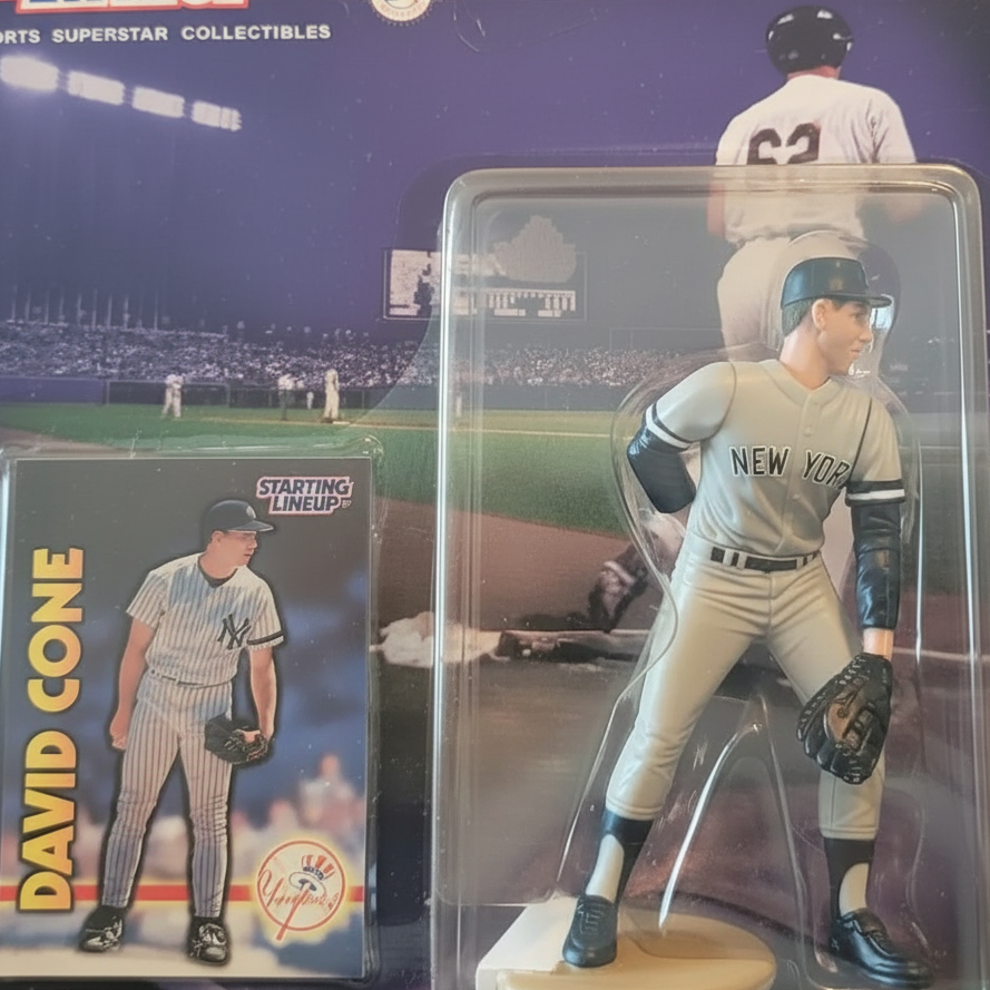 Figura de béisbol de la alineación titular de David Cone de 1999