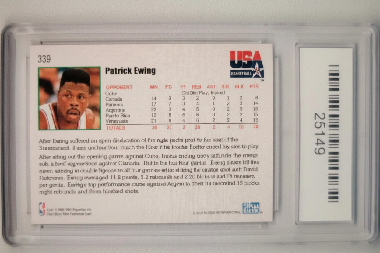 Patrick Ewing, Graded,Gem Mint 10