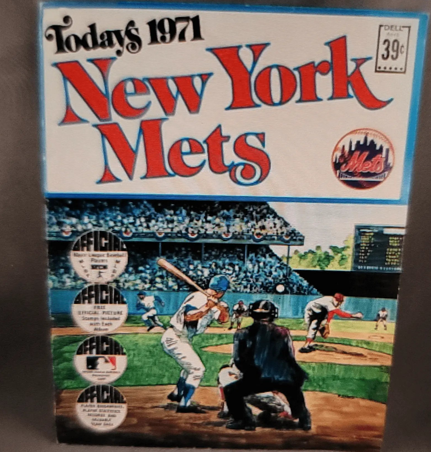 1971 NewYork Mets Book W/Stamp Sheets still attached, Nolan Ryan, Tom Seavet