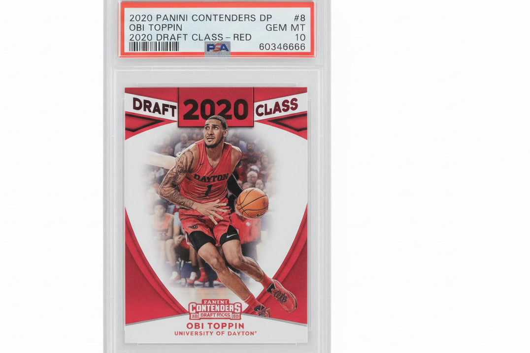 2020 Panini Contenders, DP, Obi Toppin