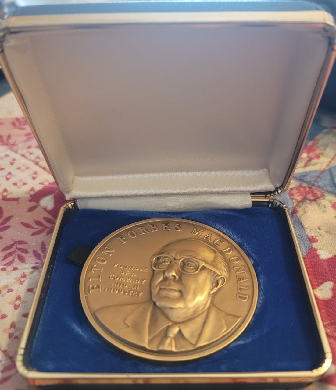 E.F. MacDonald Company 50th Anniversary Commemorative Medal – Elton Forbes MacDonald