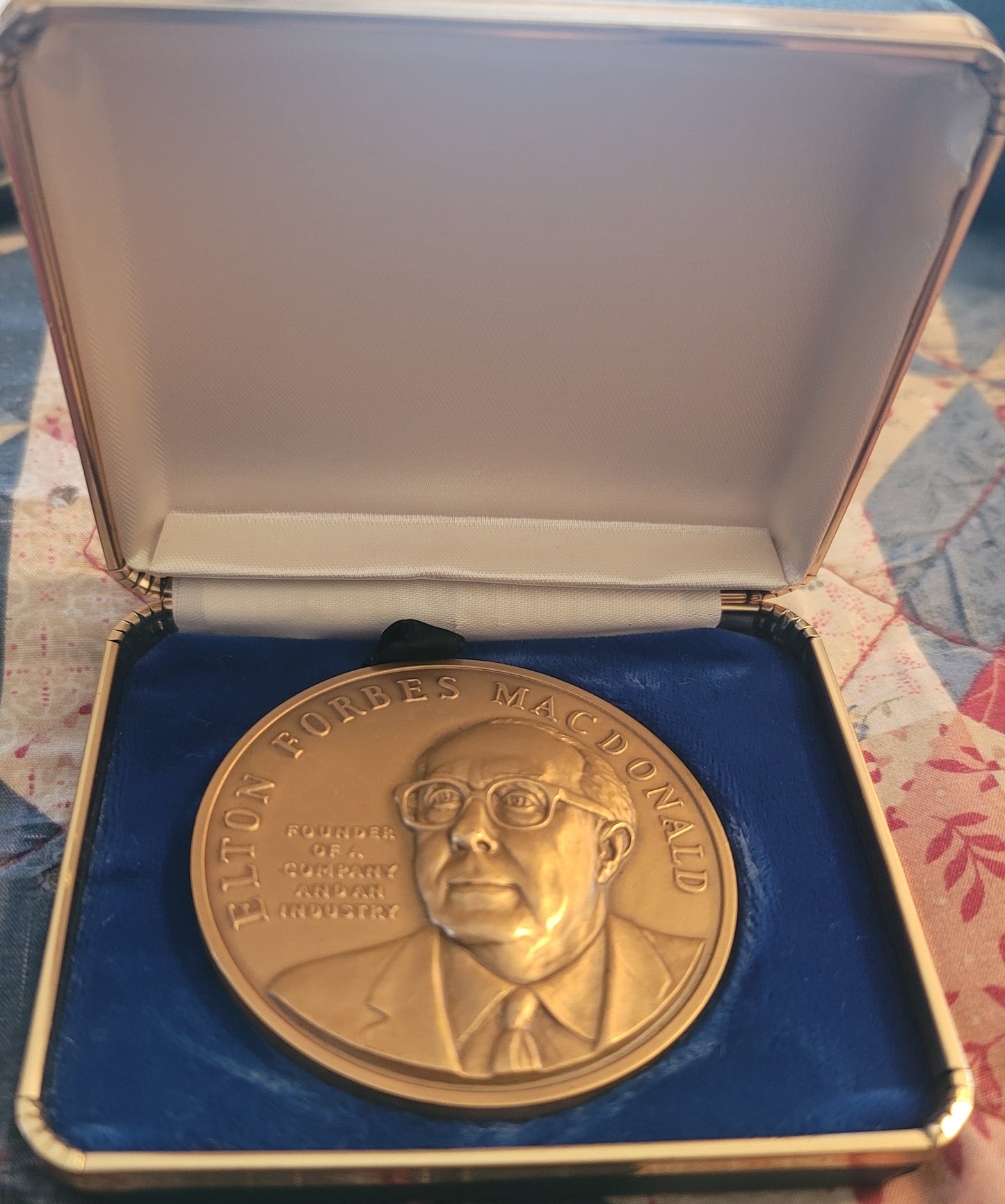E.F. MacDonald Company 50th Anniversary Commemorative Medal – Elton Forbes MacDonald