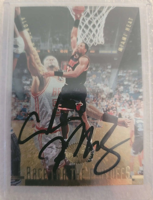 Alonzo Mourning, Trading card, Mint,