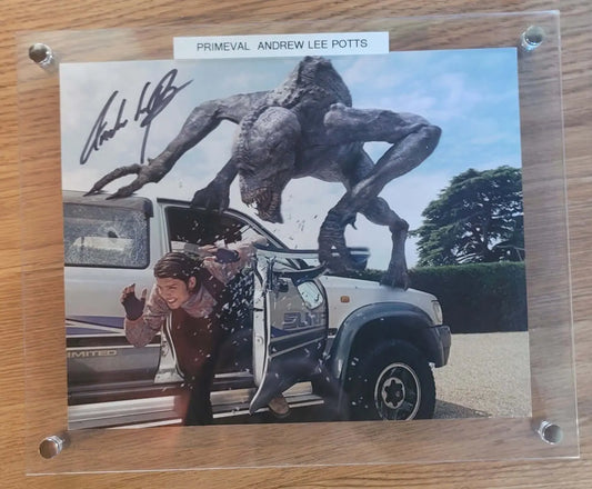 Andrew Lee Potts, Primeval, Photograph, Signed Rosa's Aromatherapy