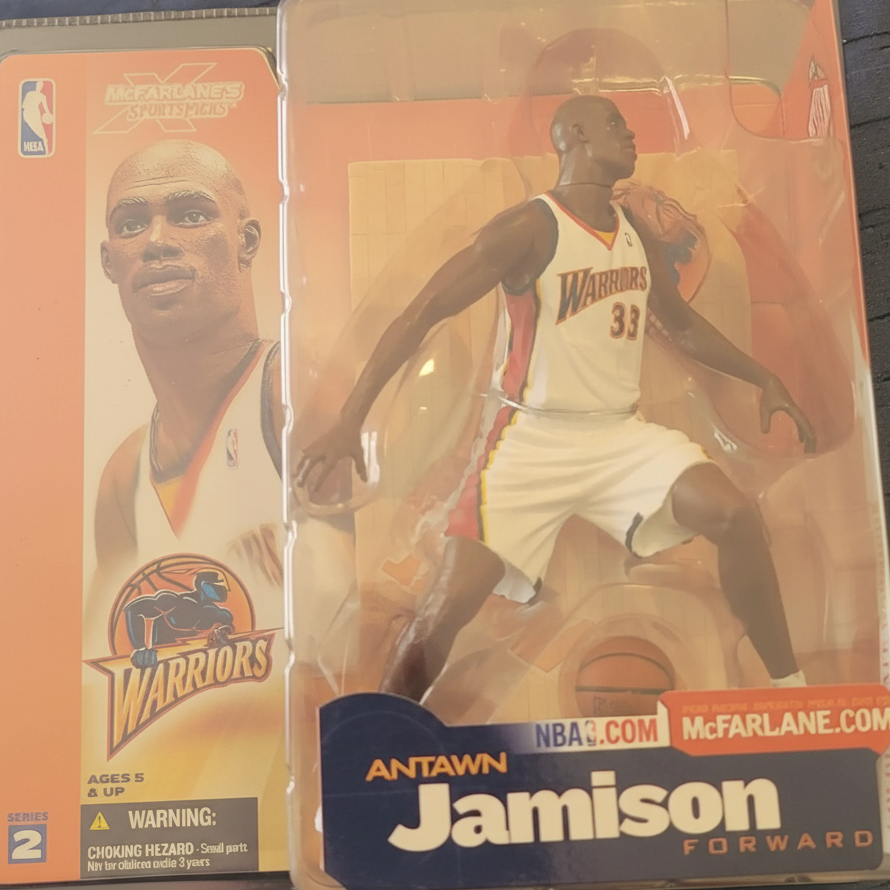 Figura de acción de Antawn Jamison, color menta
