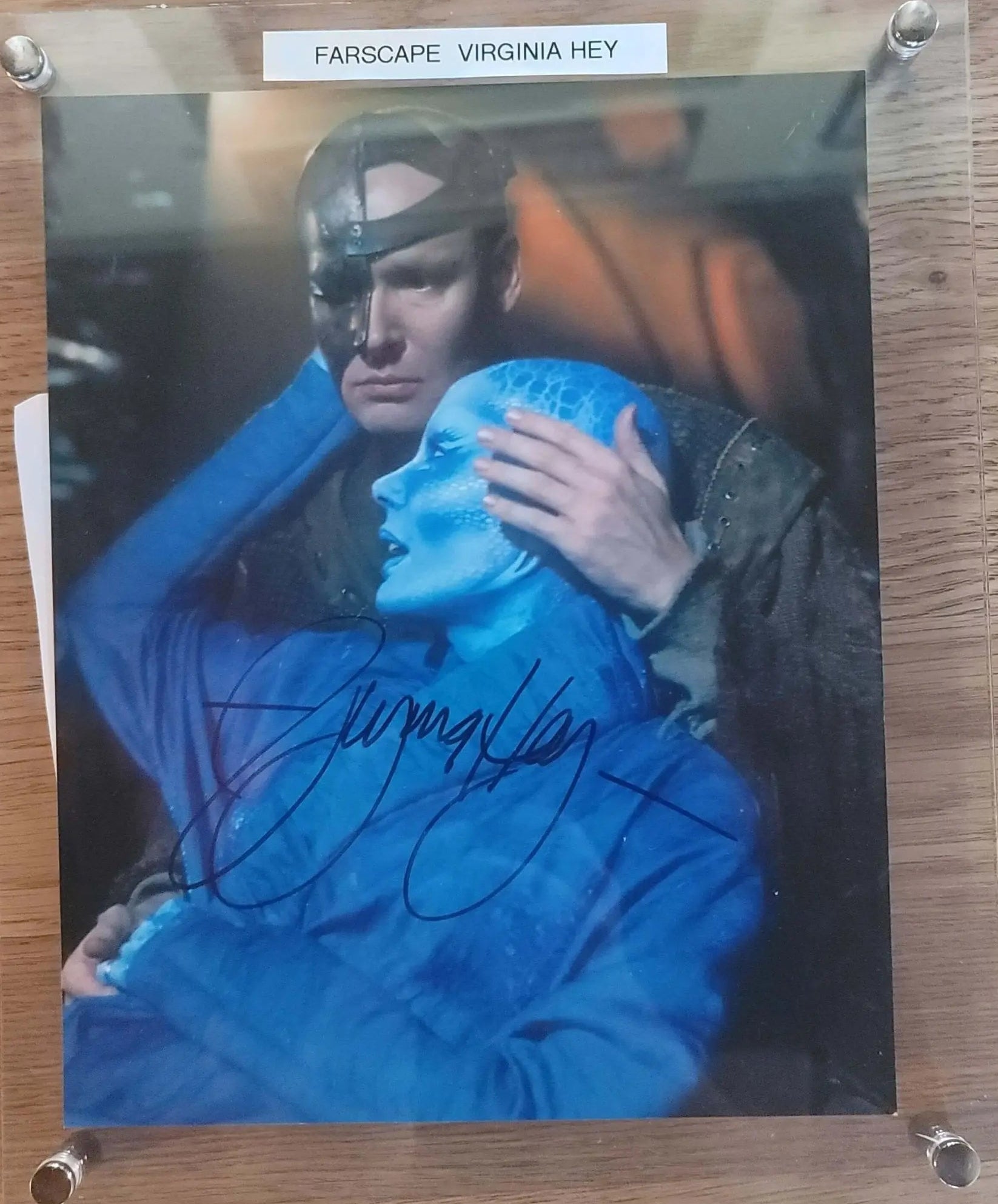 Autographed, Authentic, Virginia Hey, Farscape,