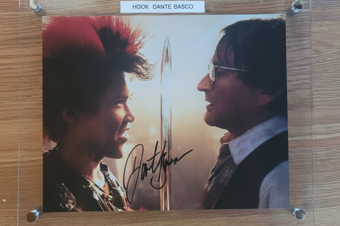Autographed Certified, Dante Basco, HOOK movie, W/Robin Williams Rosa's Aromatherapy