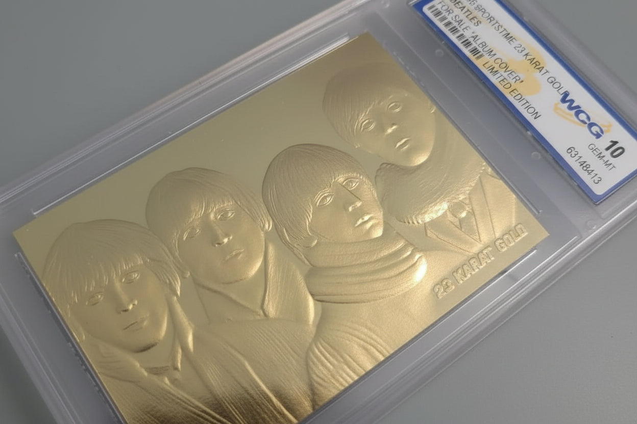 Beatles, 23k Gold Card, Authentic, Mint Rosa's Aromatherapy