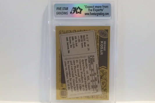 Bernie Kosar, 1986 Tops,Graded,Mint