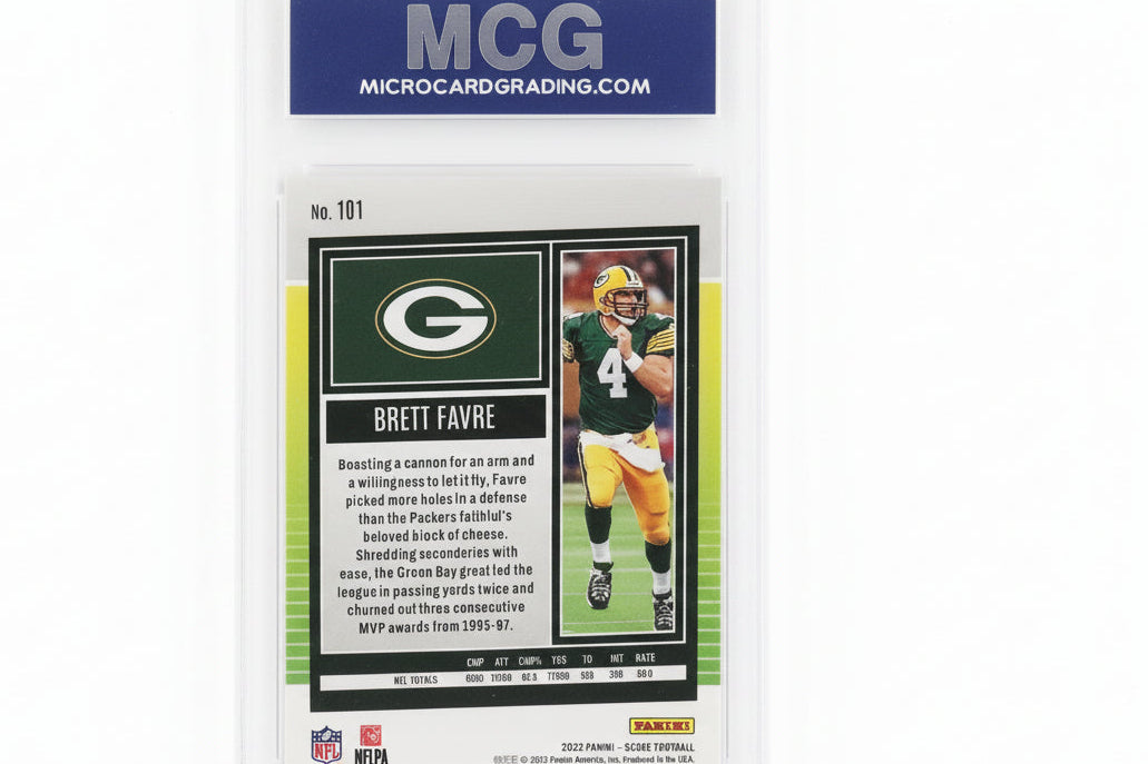 Brett Favre, Mint Card, Graded