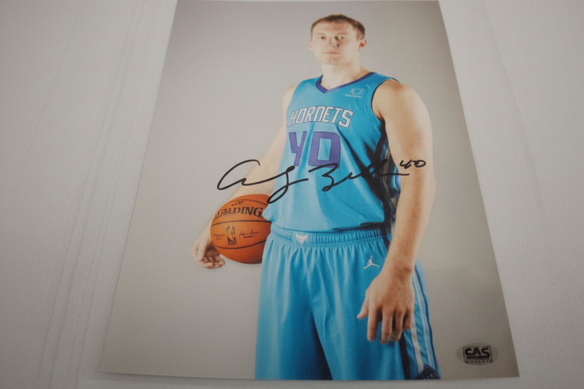 Cody Zeller,Autographed, Signed W/ COA/CAS