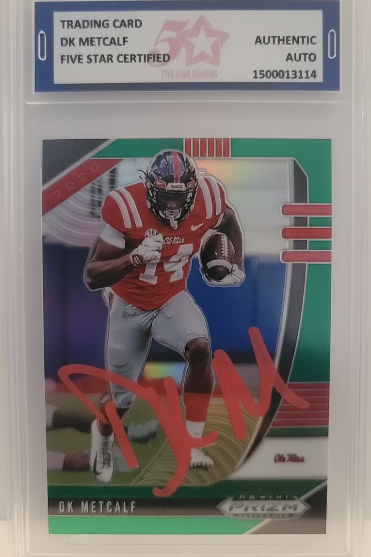 DK Metcalf, Trading Card, Mint, Graded,