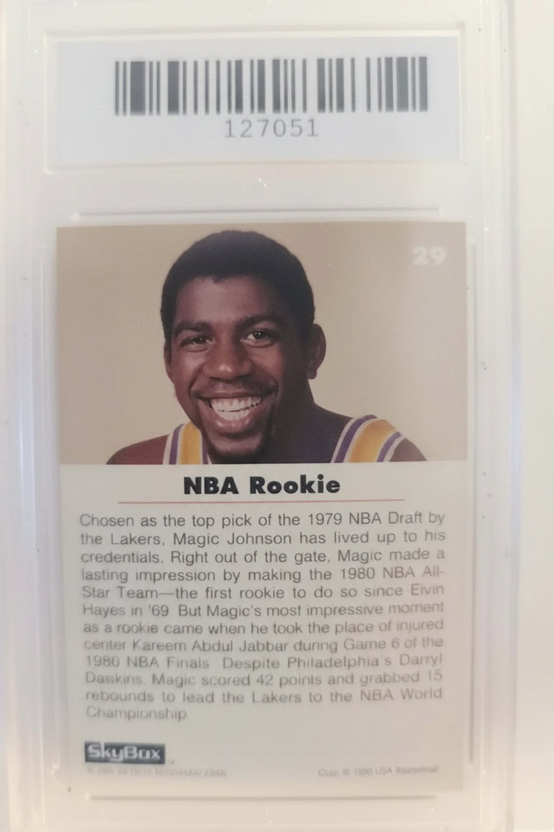 EARVIN "Magic" Johnson, NBA, Rookie, Graded,Mint