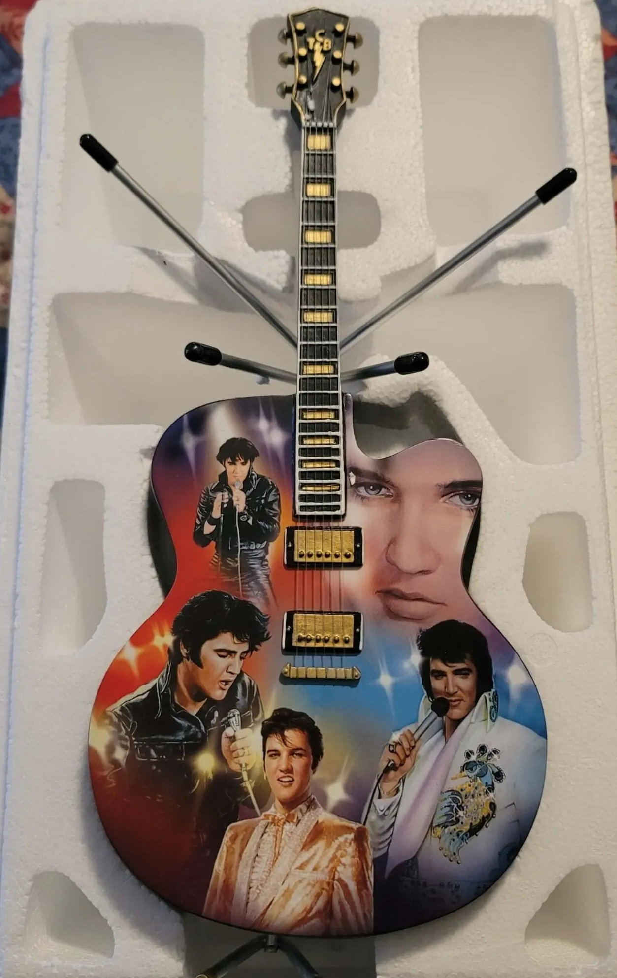 Elvis Presley “A Legend in Lights” LED Collectible Statue w/ COA