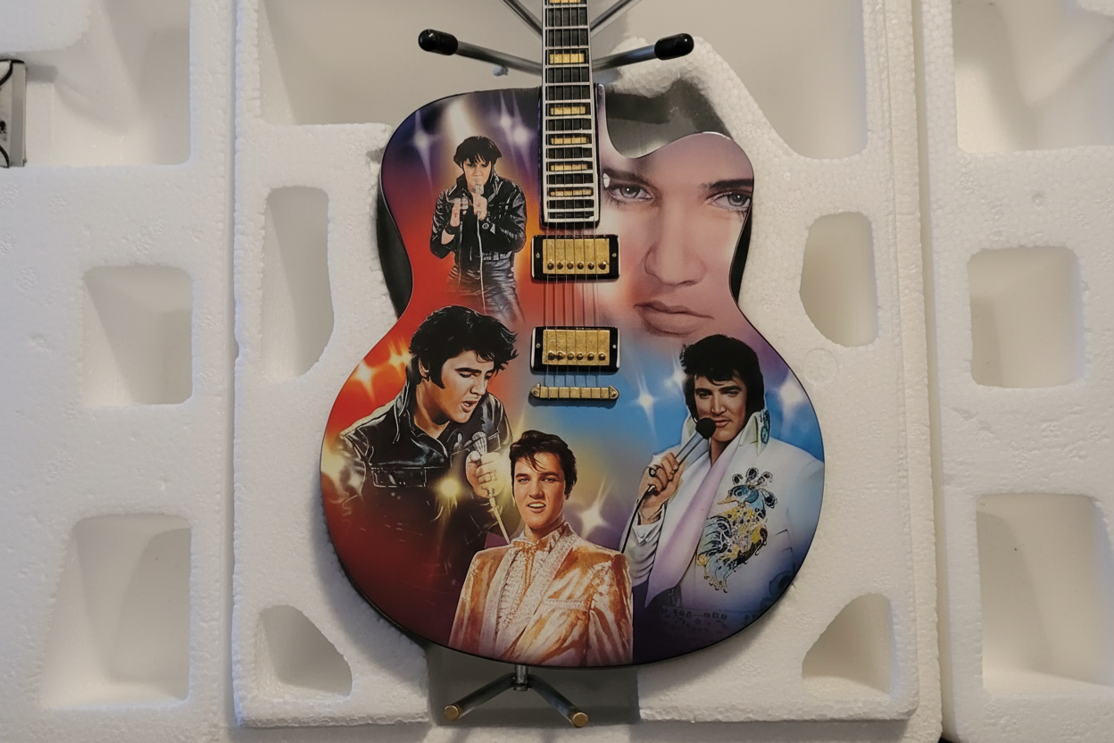 Elvis Presley “A Legend in Lights” LED Collectible Statue w/ COA