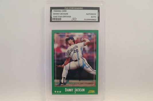 Five Star Grading, Danny Jackson, Mint,