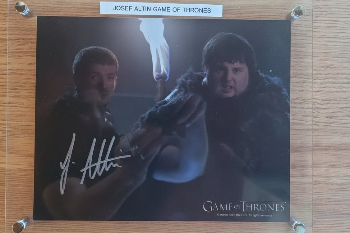 Game Of Throans, Josef Alton, Certified Authentic,
