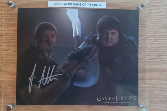 Game Of Throans, Josef Alton, Certified Authentic,