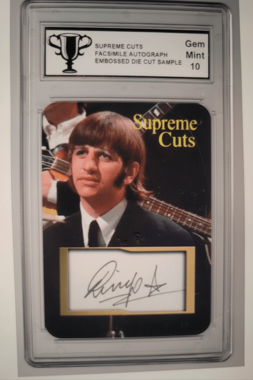 Graded Gem Mint 10, Ringo Starr Supreme Cuts