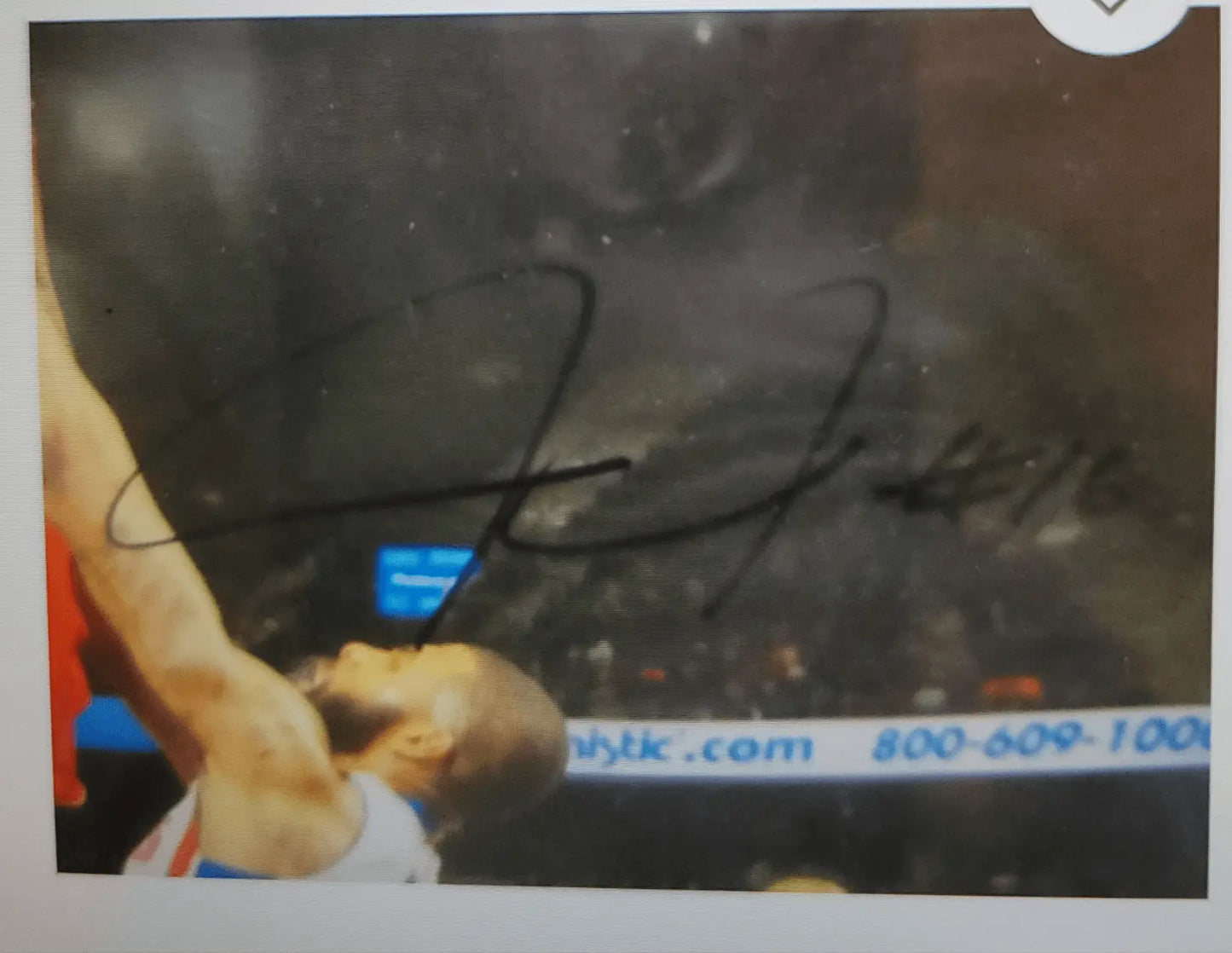 James Johnson, Autographed/Signed W/COA,