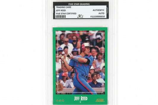 Jeff Reed, Graded, Authentic, Mint