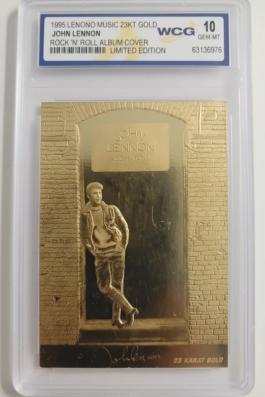 John Lennon, 23k Gold Card, Authentic Rosa's Aromatherapy