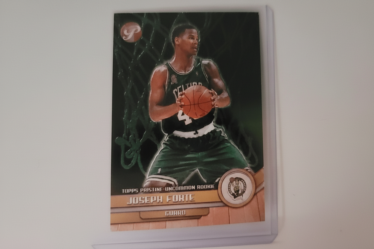 Joseph Forte 2001-2002, Topps Chrome, Basketball Trading Card