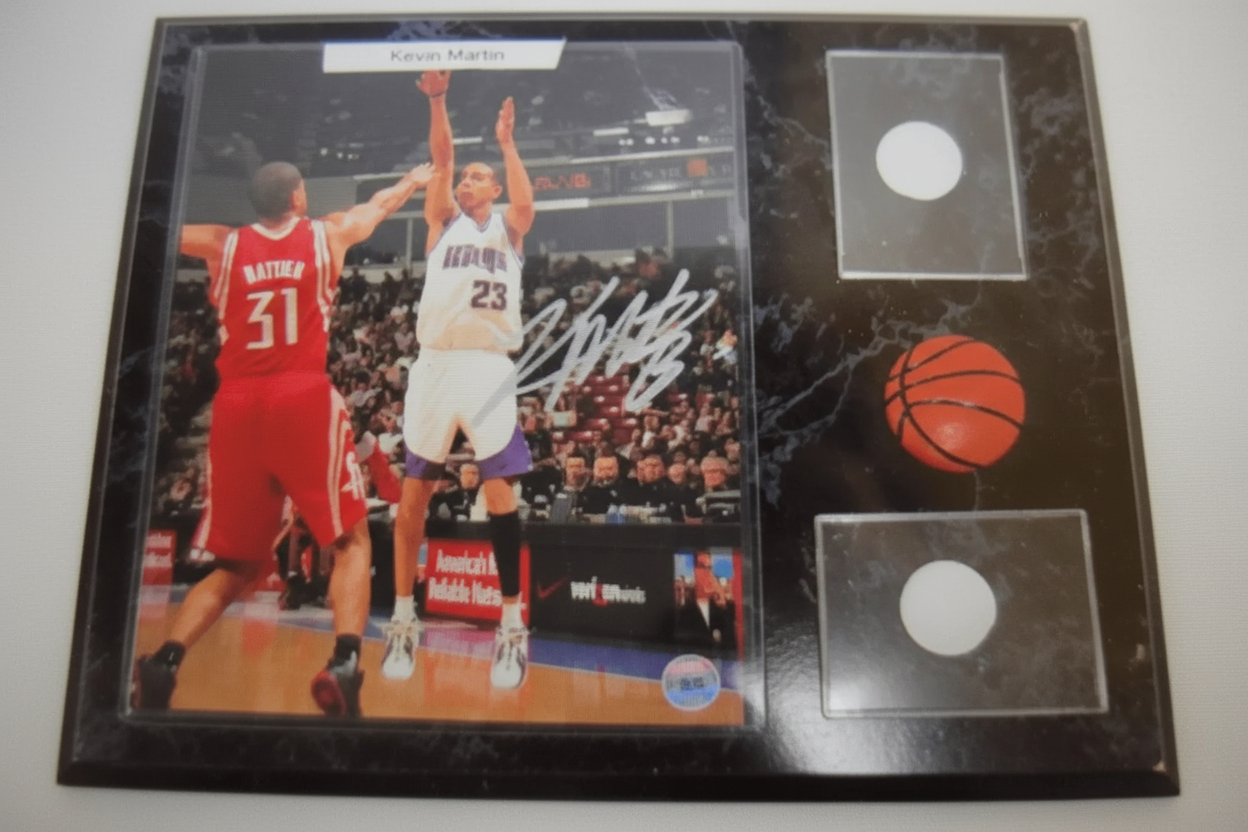 Kevin Martin, Autographed Plaque,