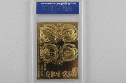 KISS 1998 Bleachers, 23k Gold, Graded,