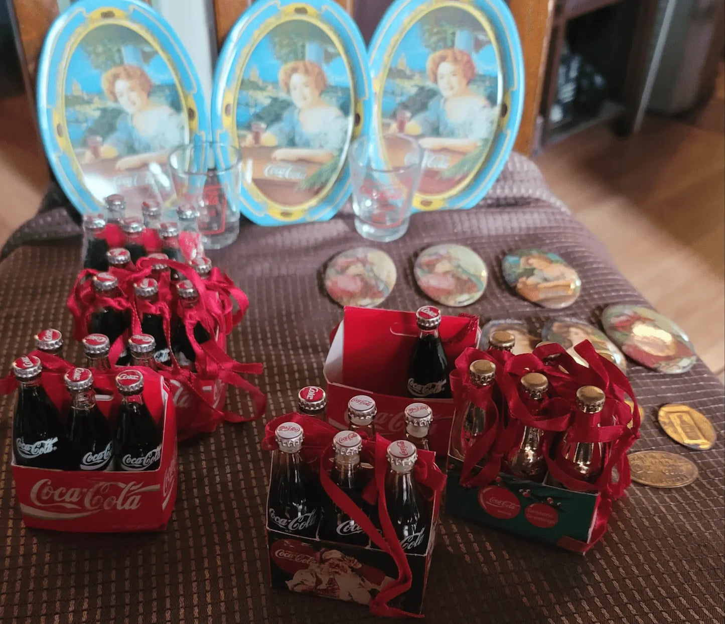 Vintage Coca-Cola Collectibles Lot - Signs, Bottles & Memorabilia Rosa's Aromatherapy