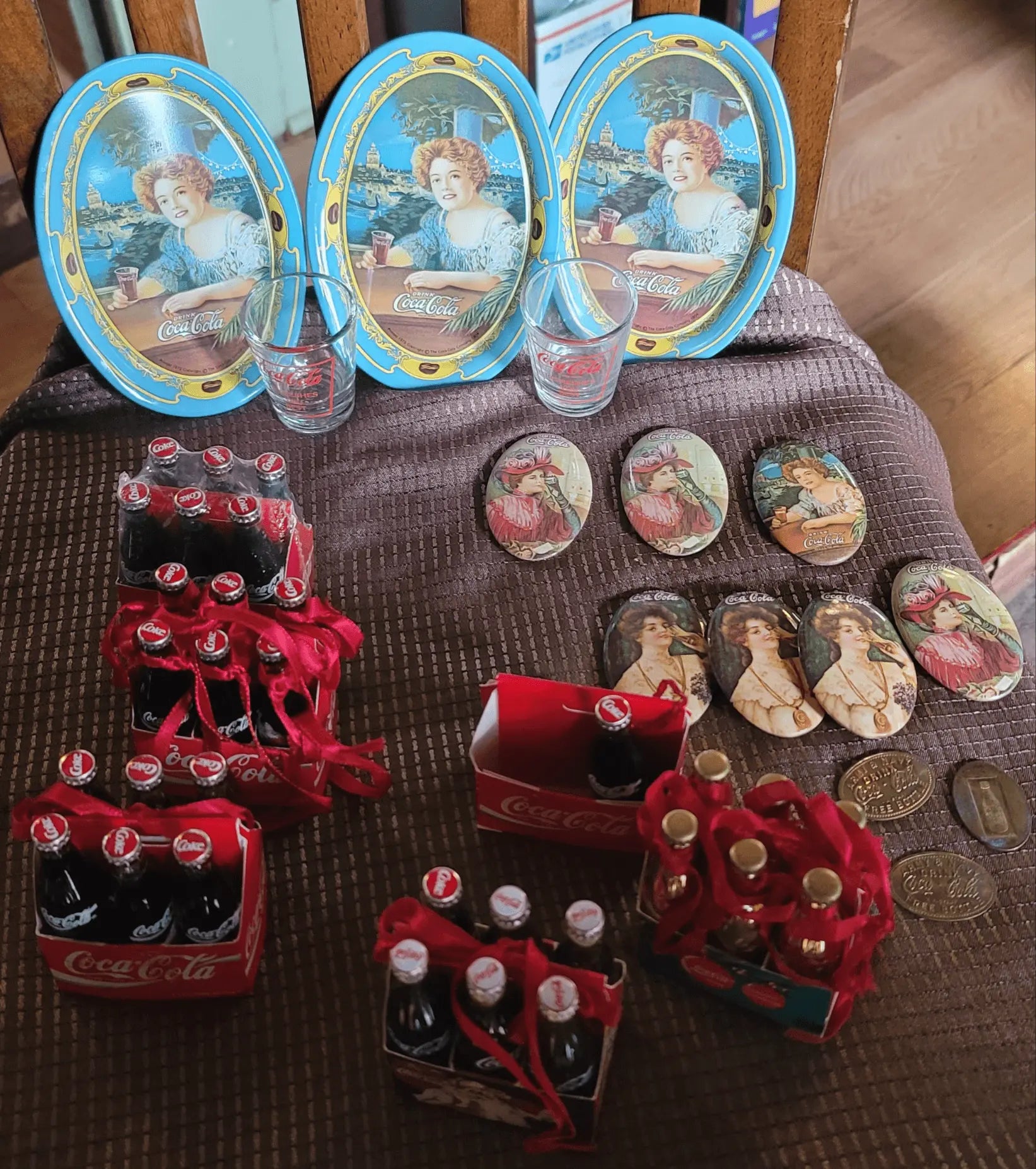 Vintage Coca-Cola Collectibles Lot - Signs, Bottles & Memorabilia Rosa's Aromatherapy
