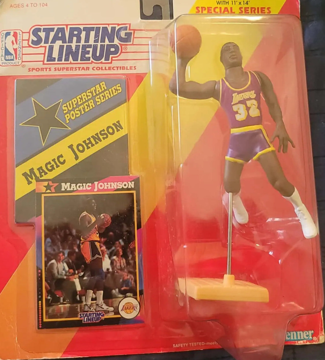 Magic Johnson, Starting Lineup, Figurine My Collectables