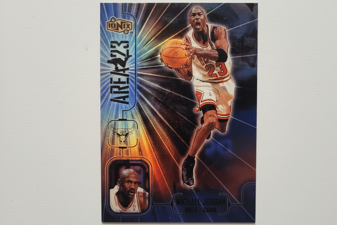 Michael Jordan 98-99 Upper Deck Ionix Area 23 Insert Chicago Bulls #A10 Rosa's Aromatherapy