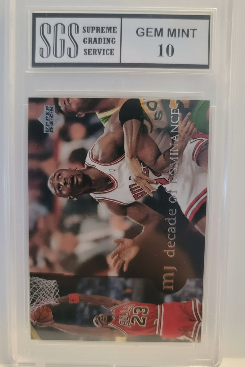 Michael Jordan, Decade Of Dominance,Graded