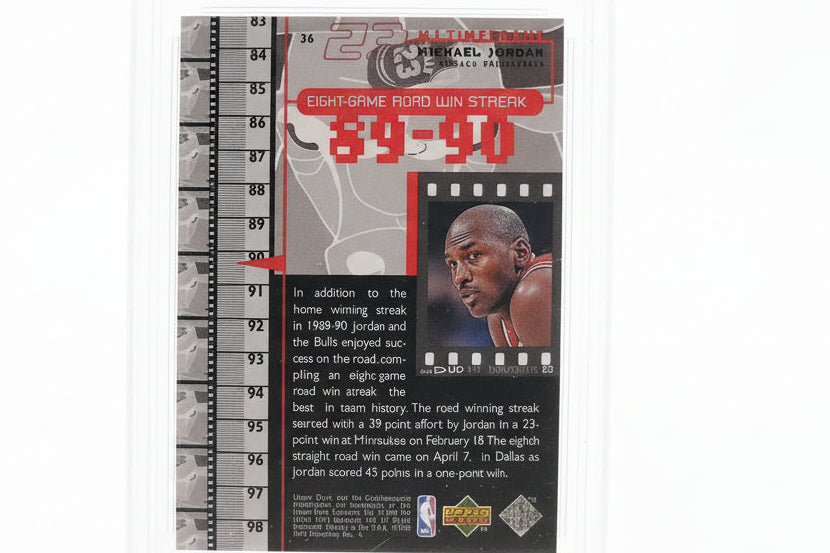 Michael Jordan, Graded, Mint,10