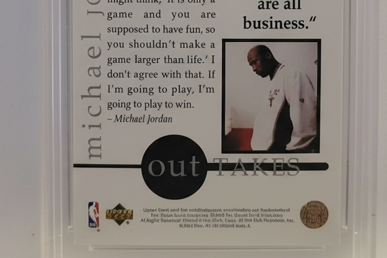 Michael Jordan, Rare Air Card, Mint
