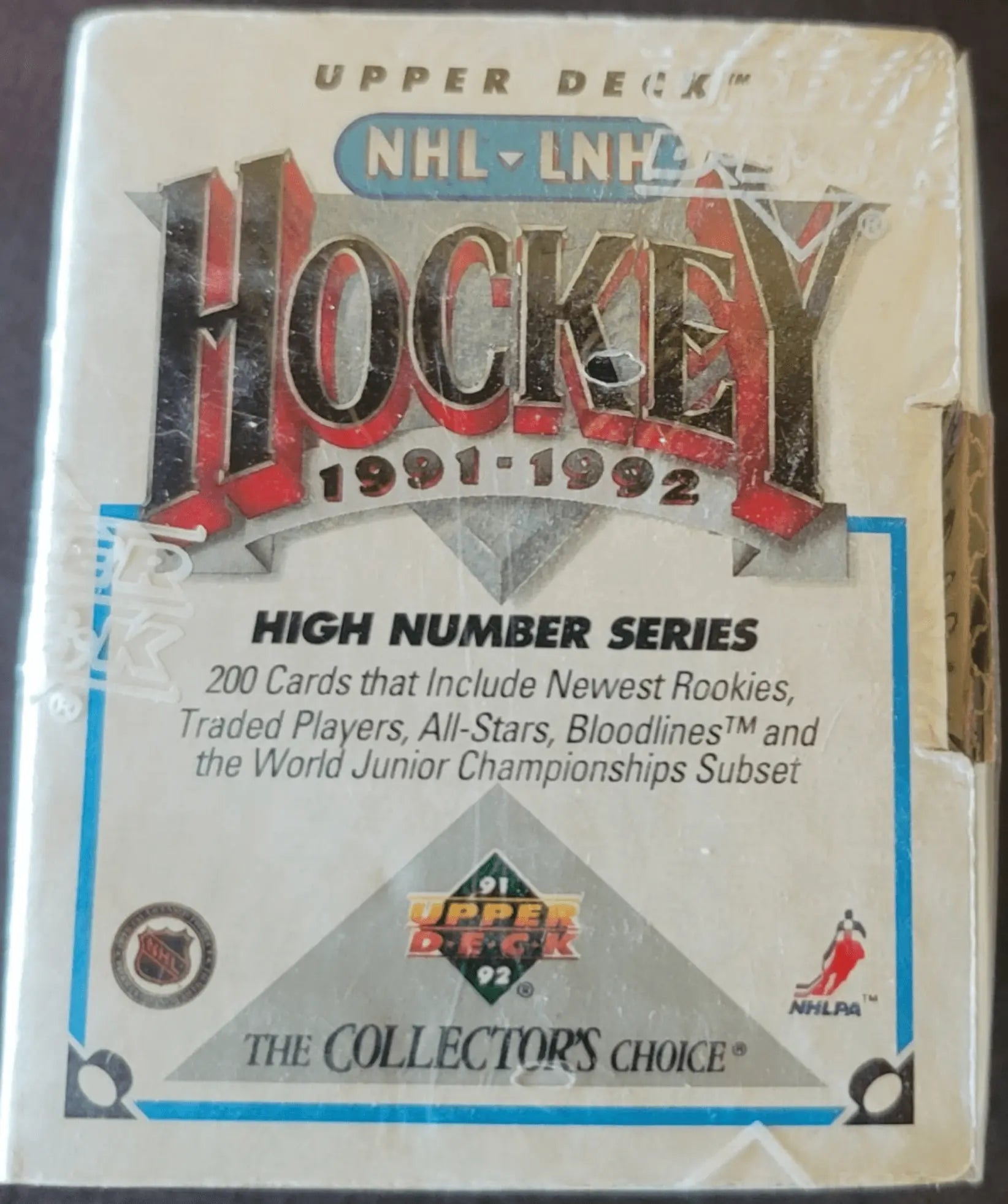 NHL Hockey, High Number Series, New in package,