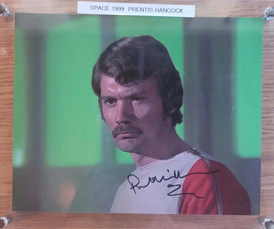 Prentis Hancock Signed Photograph - Space 1999 Rosa's Aromatherapy