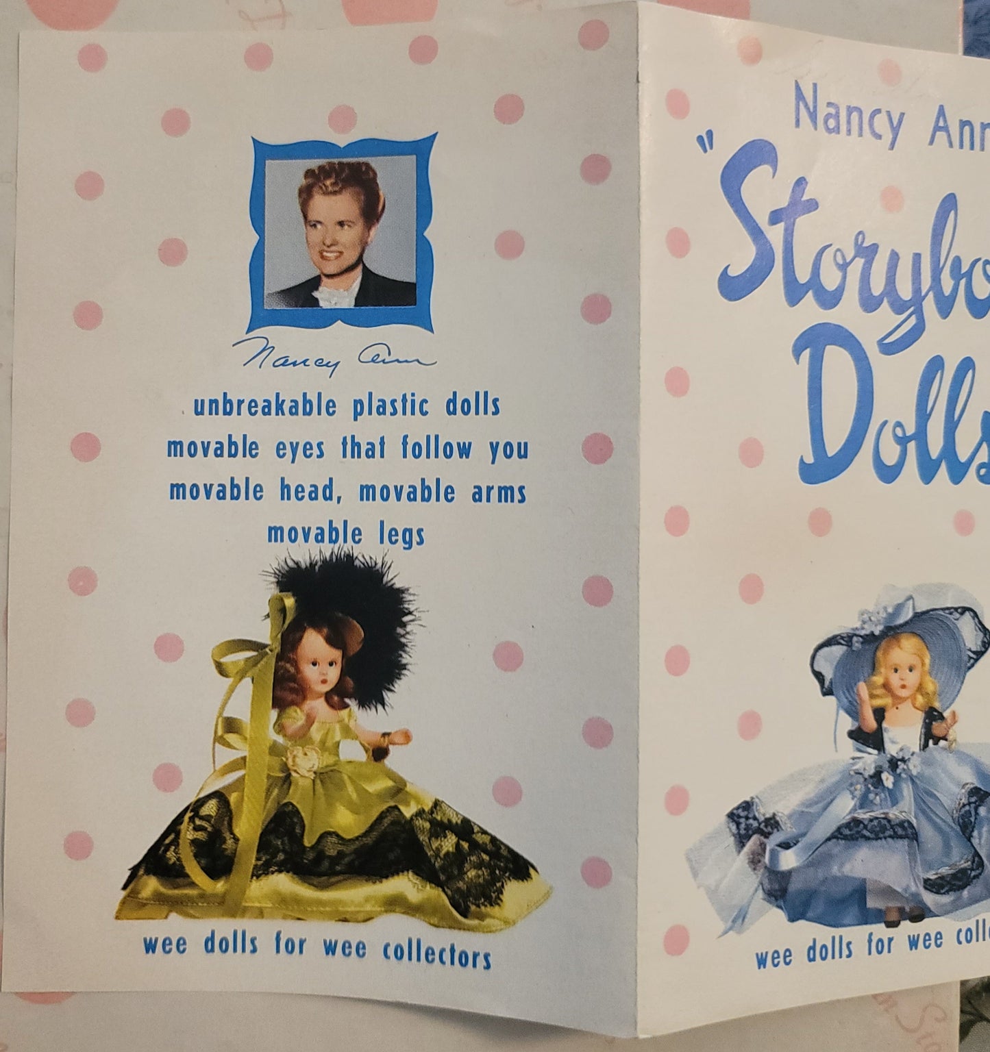 Vintage Nancy Ann Storybook Dolls Lot w/ Original Boxes & Insert – Dolls of the Day Series