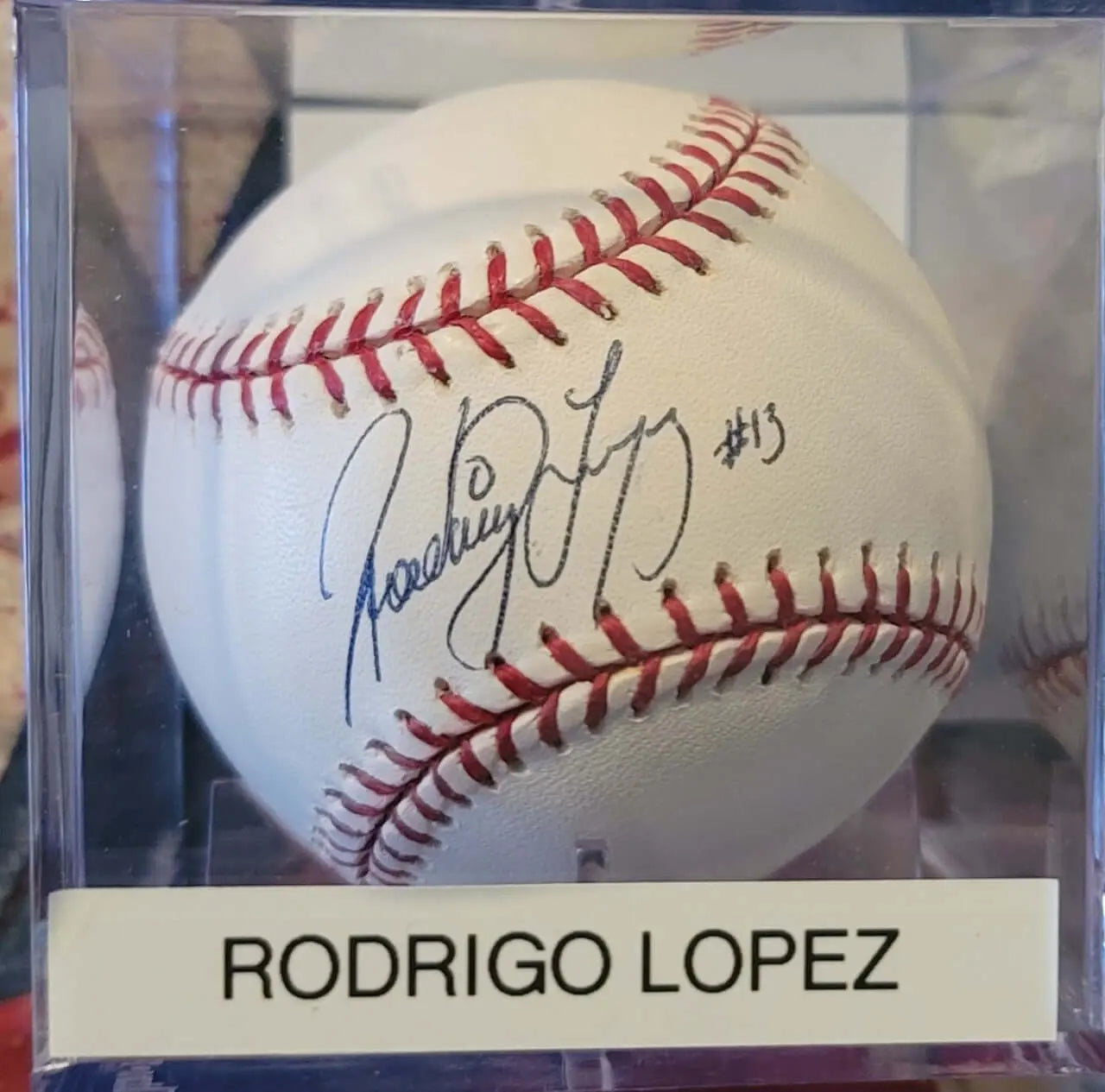 Rodrigo Lopez Signed Baseball - Certified Authentic Rosa's Aromatherapy
