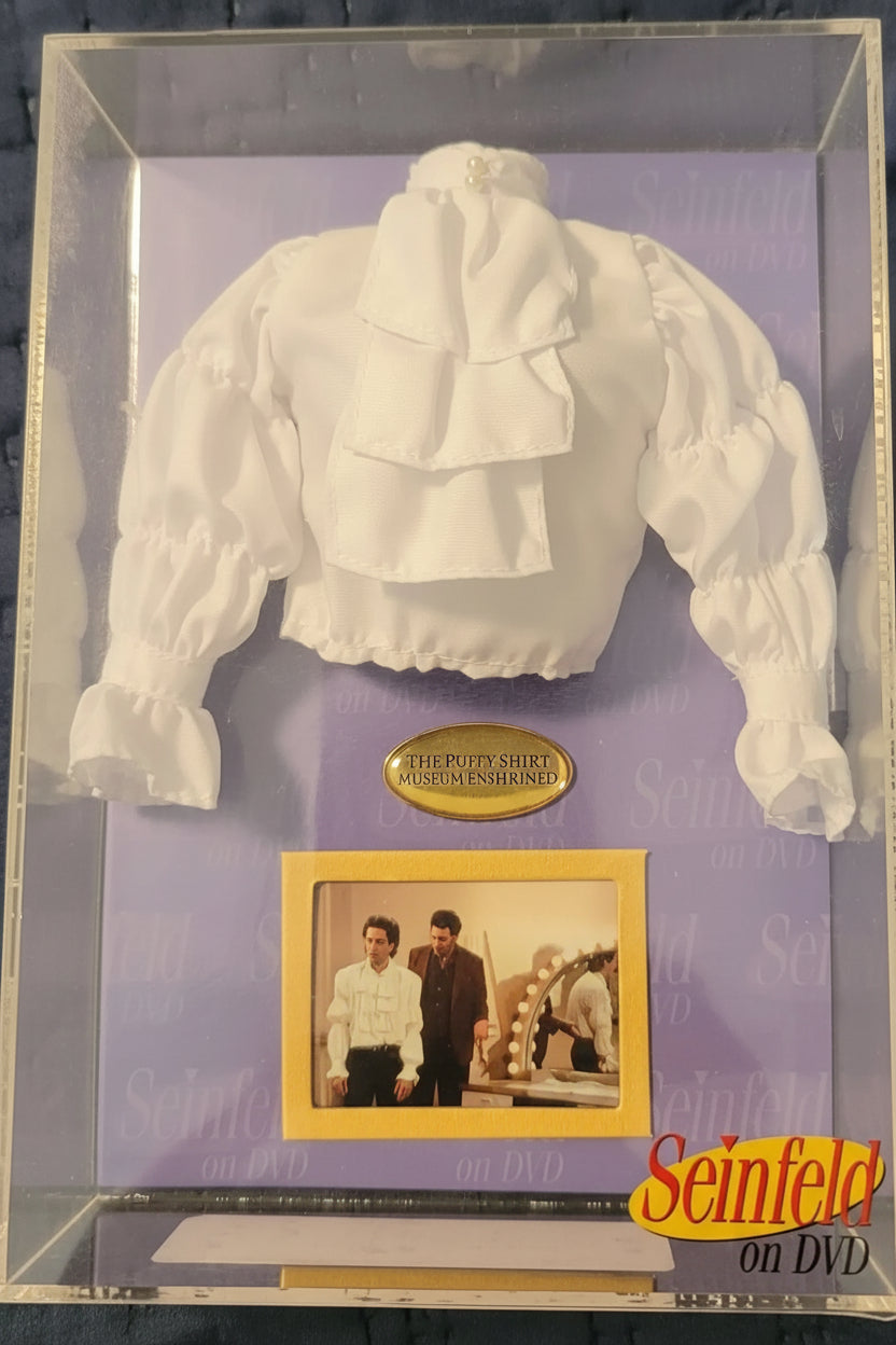 Seinfeld Puffy Shirt & Autographed Picture,