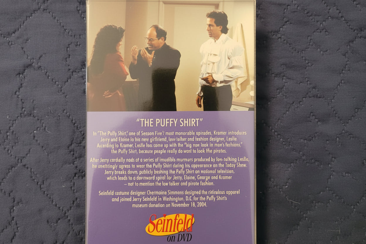 Seinfeld Puffy Shirt & Autographed Picture,