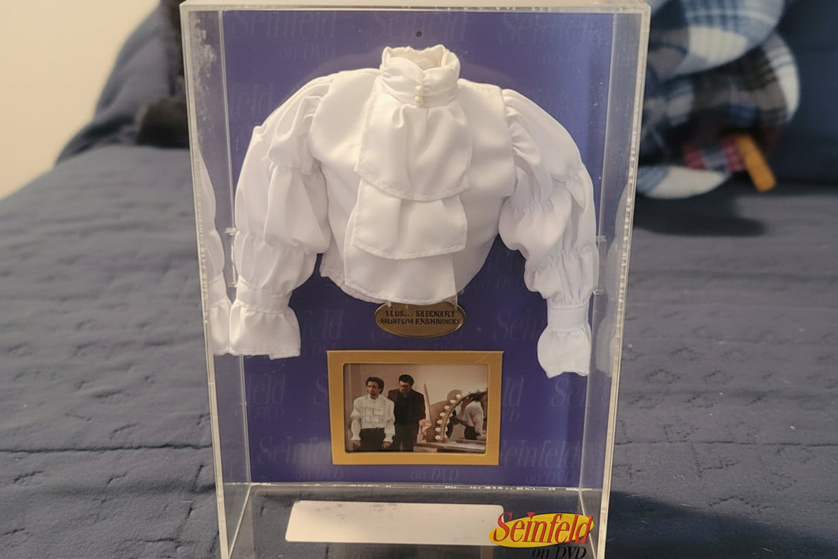 Seinfeld Puffy Shirt & Autographed Picture,