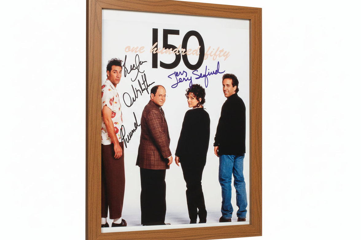 Seinfeld Puffy Shirt & Autographed Picture,