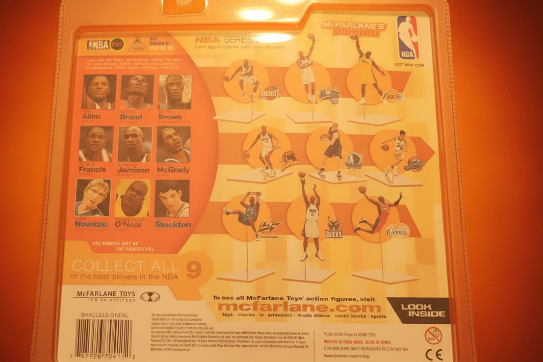 Shaq, Action figure, Mint, In Original box,