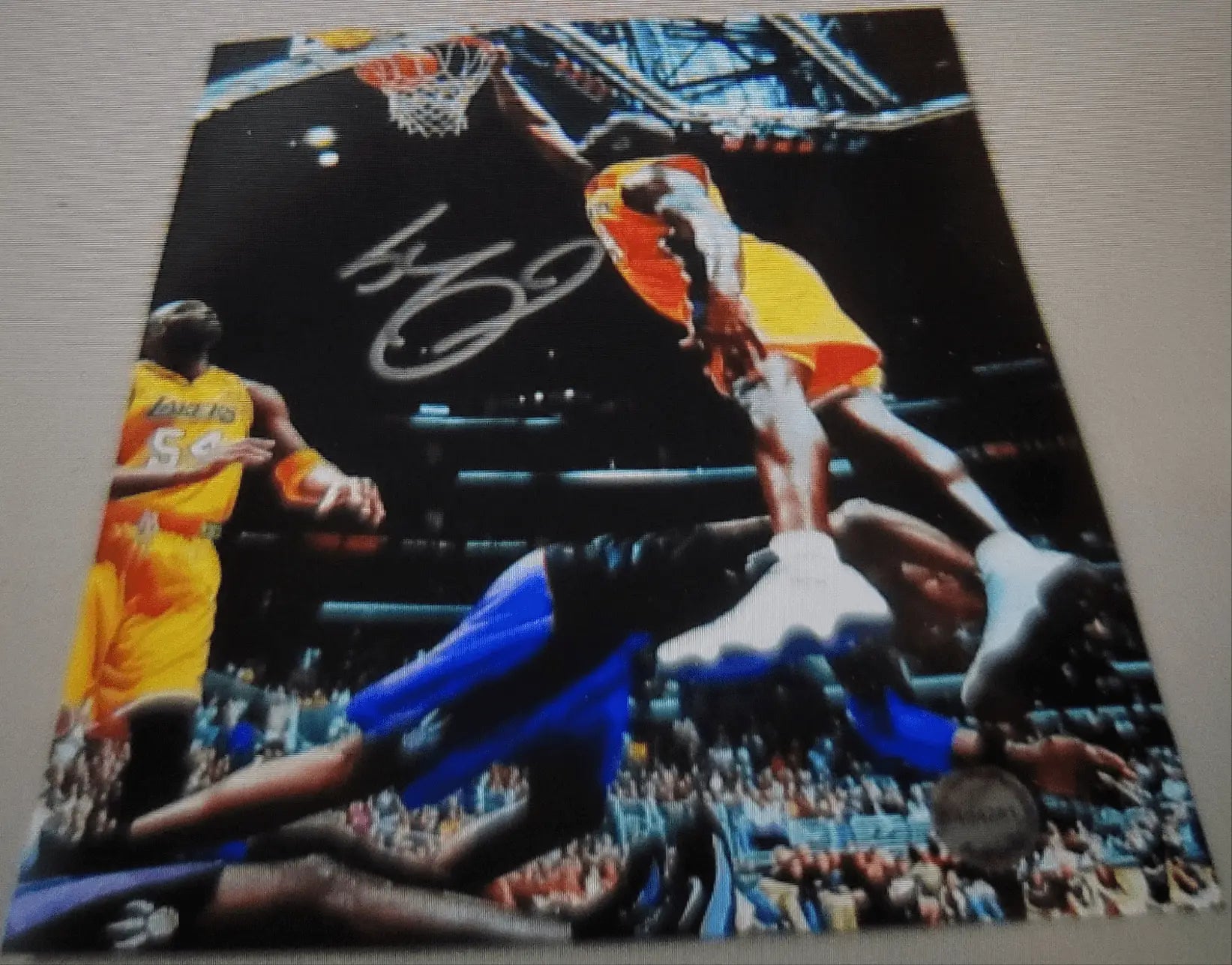 Shaq, Autographed, Signed 8x10 Photo W/COA Rosa's Aromatherapy