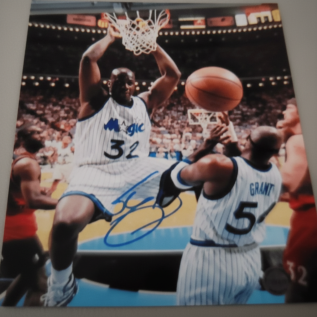 Shaq, Autographed, Signed 8x10 W/COA Rosa's Aromatherapy