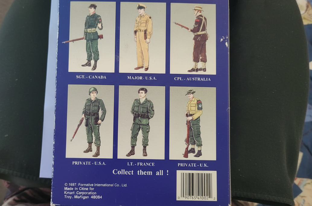 Soldiers Of The World, "US Private", Action Figure, military collectibles